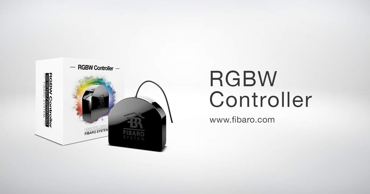 fibaro rgbw controller