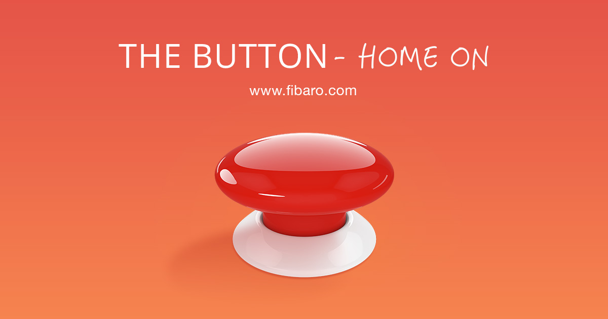 Panic button, remote home control - The Button | FIBARO