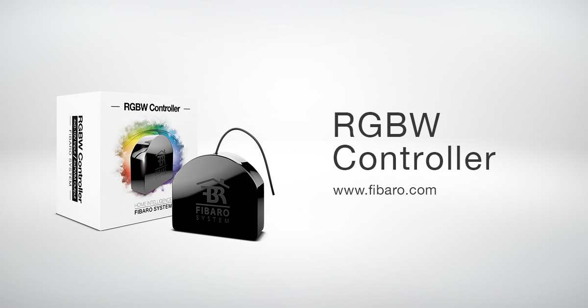 Fibaro rgbw схема